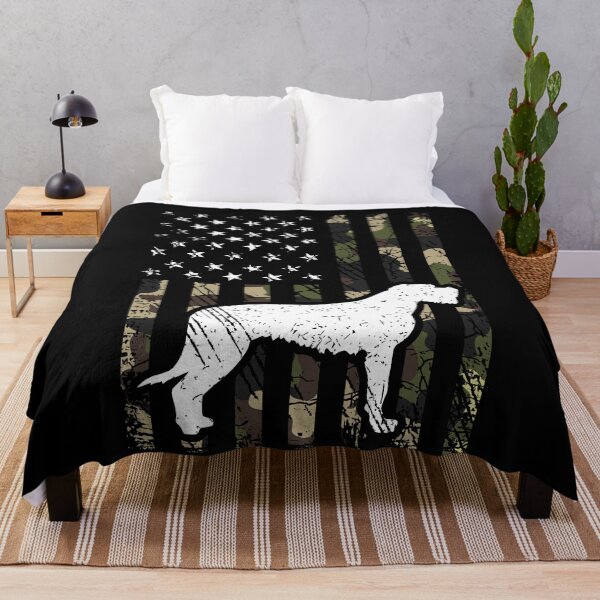 Item preview, Irish Wolfhound Camouflage USA Flag designed and sold by rafaeltto.