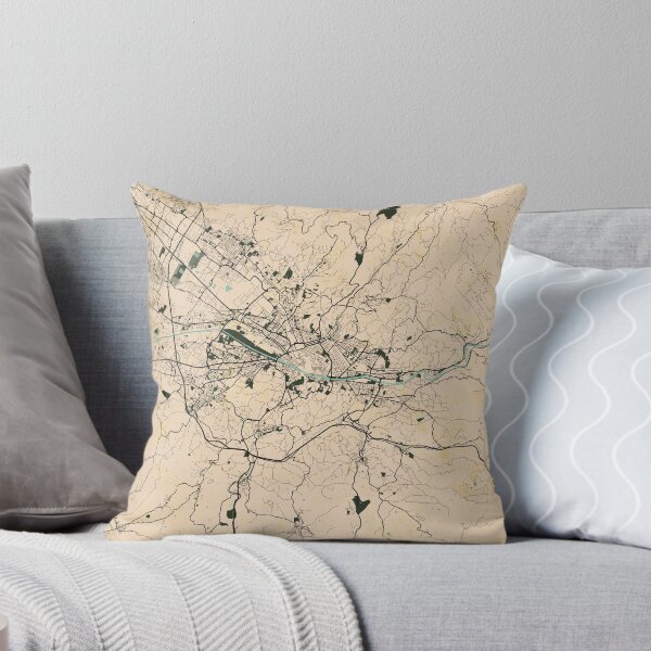 Item preview, Florence City Map of Tuscany, Italy - Vintage designed and sold by deMAP.