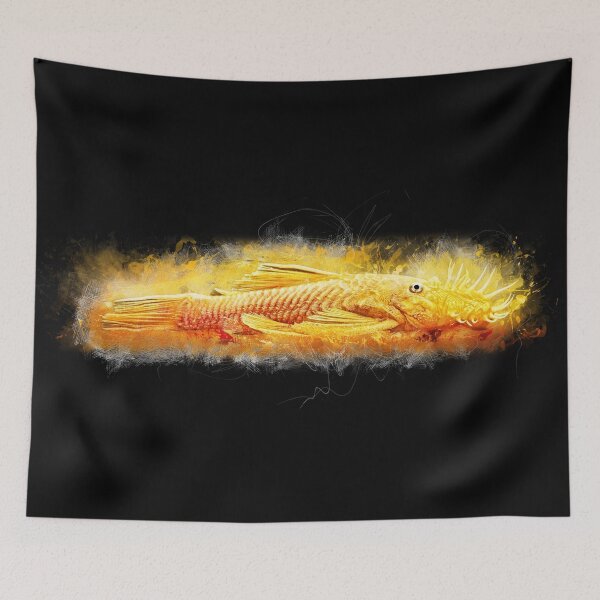 Item preview, L144 Yellow Catfish - Ancistrus sp. designed and sold by AquariumLutter.