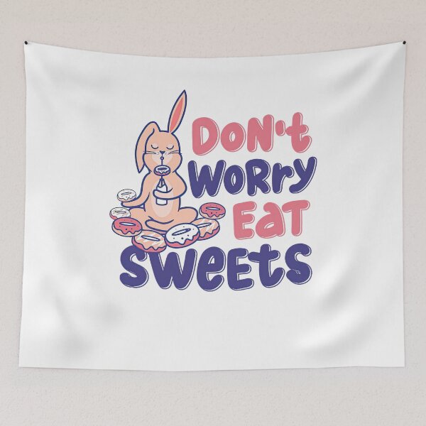 Item preview, Donut Worry Be Happy, Donut Worry, Donut, Worry designed and sold by graphic-genie.