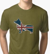 tri color corgi shirt