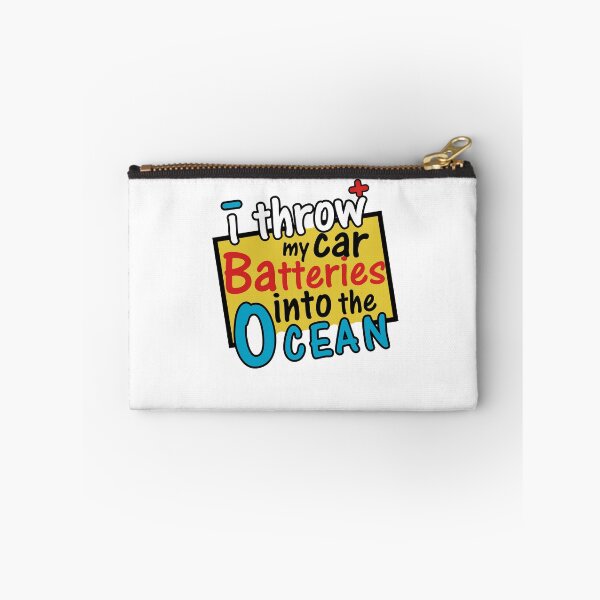 Item preview, Throwing my old car battery into the ocean graphic design designed and sold by shirtscom.