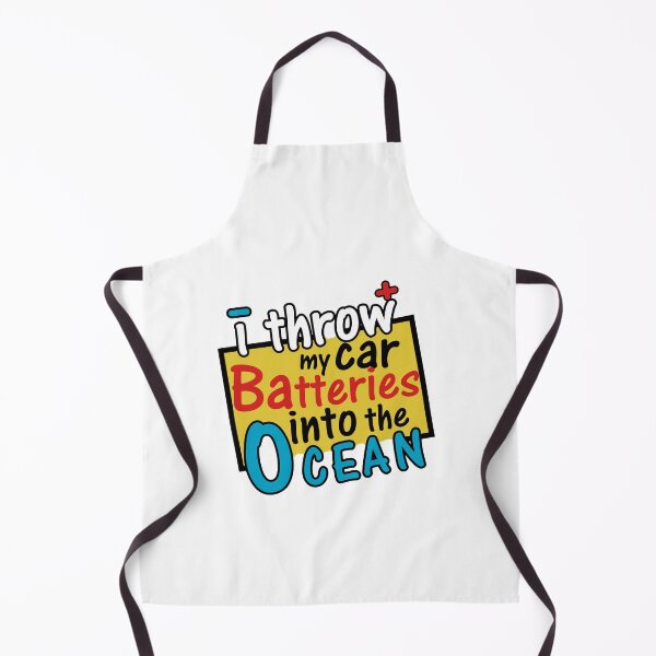 Item preview, Throwing my old car battery into the ocean graphic design designed and sold by shirtscom.