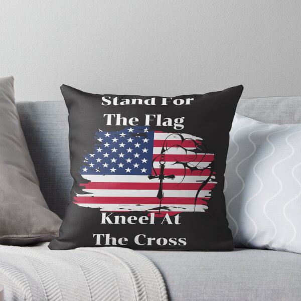 Item preview, Stand For The Flag Kneel At The Cross designed and sold by omeca.