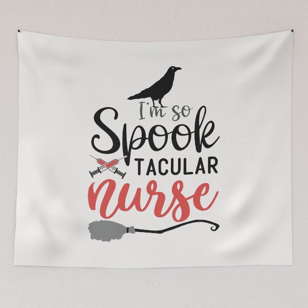 Item preview, Im So Spooktacular nurse | Halloween Quotes for Nurses designed and sold by DrawingBoard.