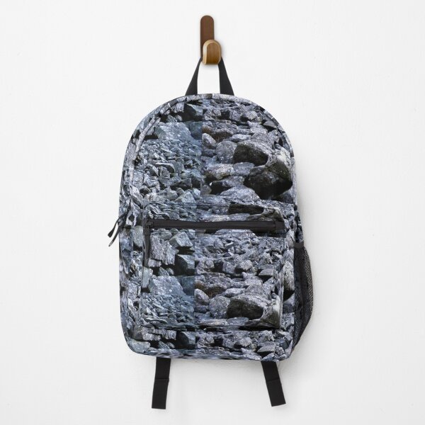 Item preview, Brecon Beacons Black Mountains climbing over the granite rocks designed and sold by ChambersArtwork.