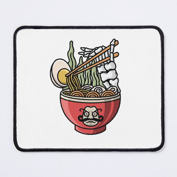 Item preview, Kawaii Japanese Anime Skeleton Halloween Ramen designed and sold by officialfanclub.
