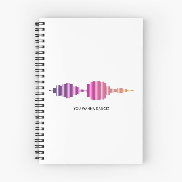 Item preview, You Wanna Dance? Sound Wave (Colour on White) designed and sold by STUDIO-72.