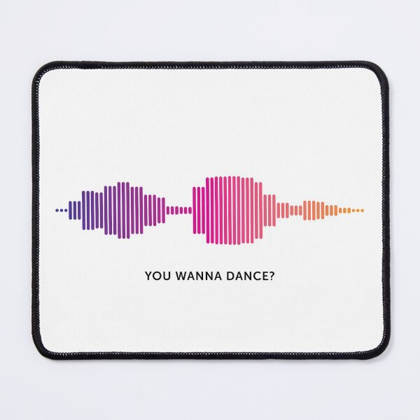 Item preview, You Wanna Dance? Sound Wave (Colour on White) designed and sold by STUDIO-72.