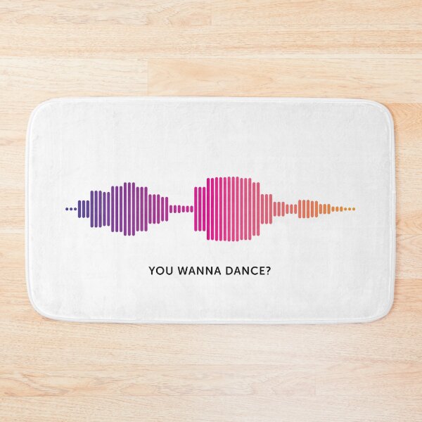 Item preview, You Wanna Dance? Sound Wave (Colour on White) designed and sold by STUDIO-72.