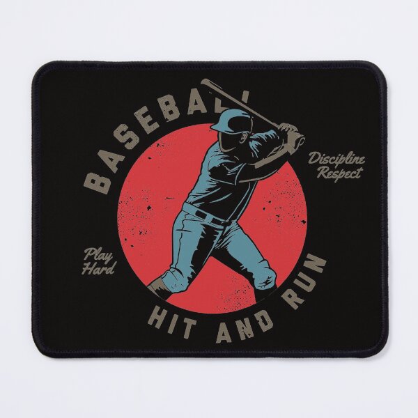 Item preview, Baseball Hit and Run designed and sold by wazoosi.