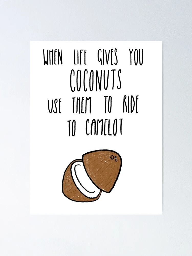 Thumbnail 1 of 3, Poster, Coconuts designed and sold by funprints.