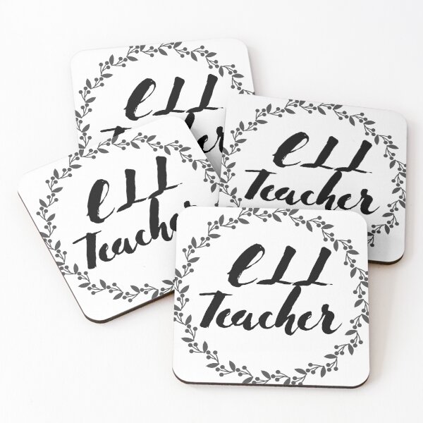 Item preview, ELL Teacher,English Language Learner / ELL Teacher / Ell Squad (esol, esl, tesol) / Ell Floral Teacher  designed and sold by salmamzr.