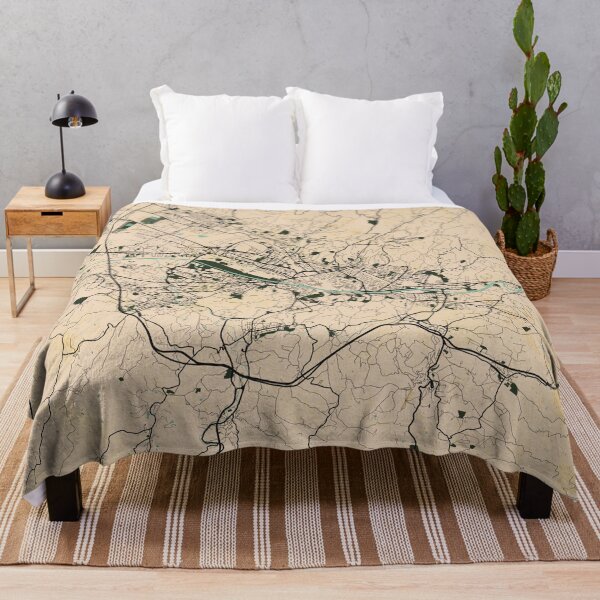 Item preview, Florence City Map of Tuscany, Italy - Vintage designed and sold by deMAP.
