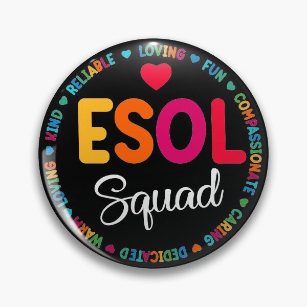 Item preview, ESOL Squad - School Assistant School English Language Learner designed and sold by TH3--DESIGNER.