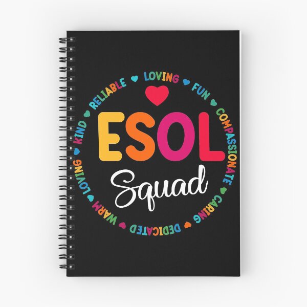 Item preview, ESOL Squad - School Assistant School English Language Learner designed and sold by TH3--DESIGNER.