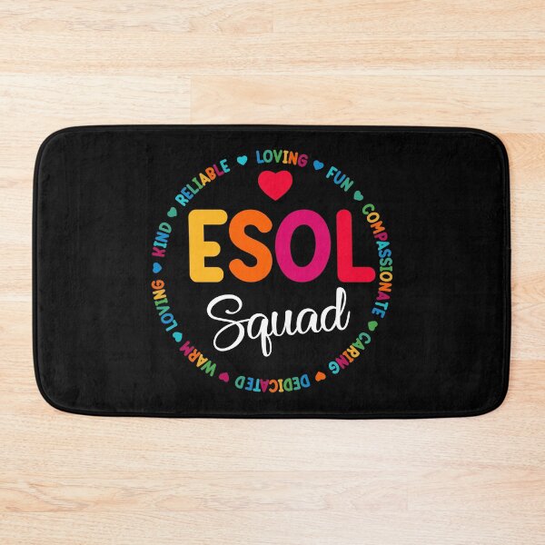 Item preview, ESOL Squad - School Assistant School English Language Learner designed and sold by TH3--DESIGNER.