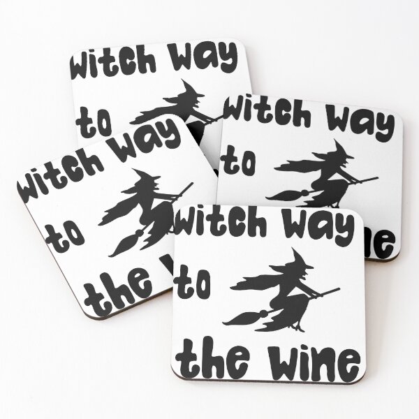 Item preview, witch way to the wine designed and sold by Jalaine.