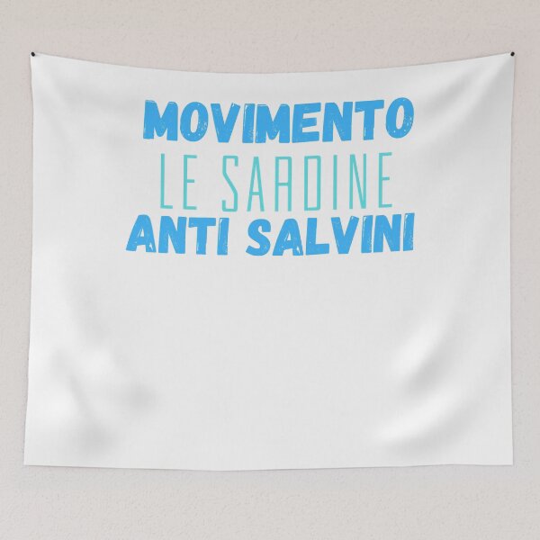Item preview, Movimento Le Sardine Anti-Salvini Classic designed and sold by pateallanrzb.