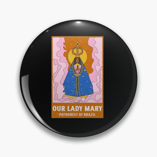 Item preview, Our Lady Mary Patronest Of Brazil Design designed and sold by Artpace.