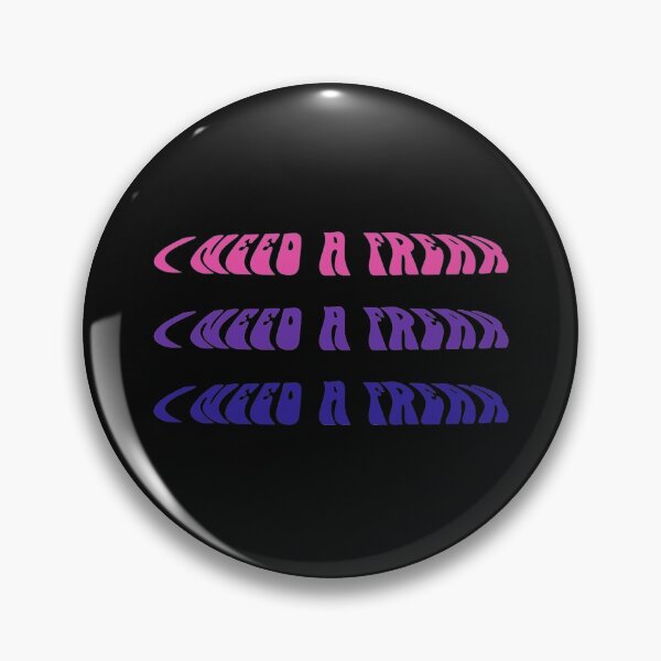 Item preview, I Need a Freak Pink Purple Blue   designed and sold by TrulyYourss.