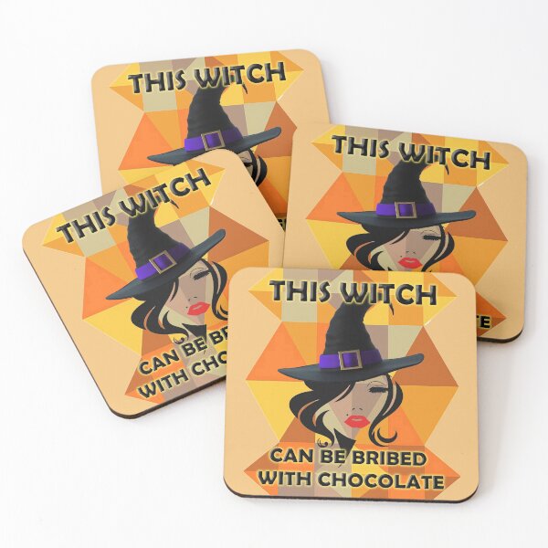 Item preview, This witch can be bribed with chocolate designed and sold by NyengRepublic.