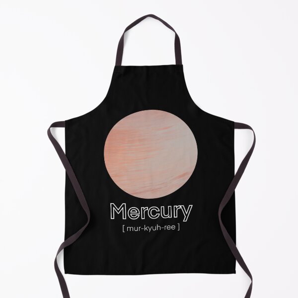 Item preview, Mercury [ mur-kyuh-ree ] - Astronomy designed and sold by TomSaturnV.