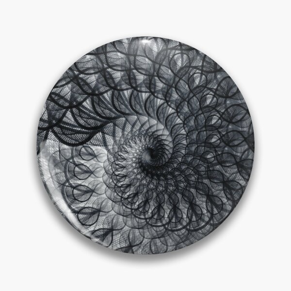 Item preview, Upward black spiral; 13 Pro Max iPhone Cases designed and sold by Micovic.