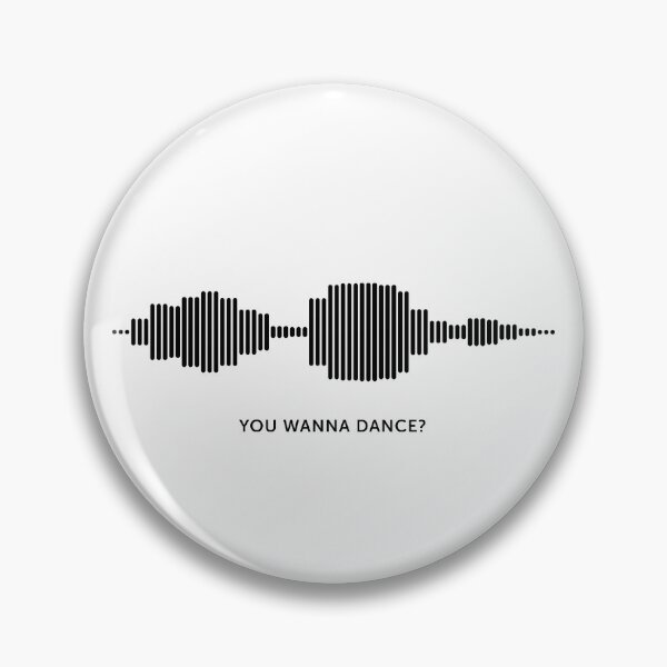 Item preview, You Wanna Dance? Sound Wave (Black on White) designed and sold by STUDIO-72.