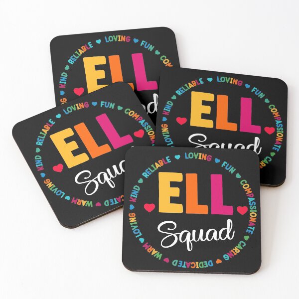 Item preview, ELL Squad - School Assistant School English Language Learner designed and sold by TH3--DESIGNER.