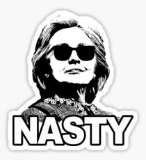 Pegatina Hillary Clinton Nasty Woman