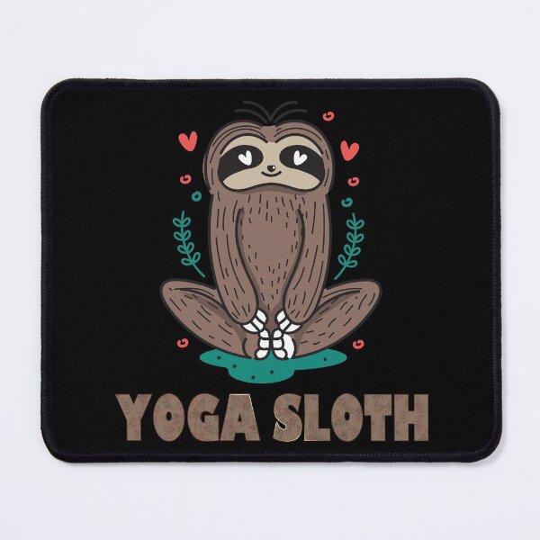 Item preview, Yoga Sloth designed and sold by wazoosi.