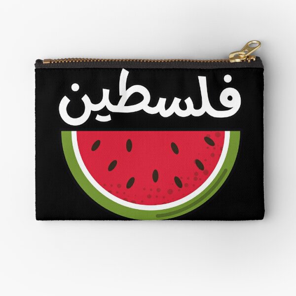 Palestine Watermelon  Zipper Pouch