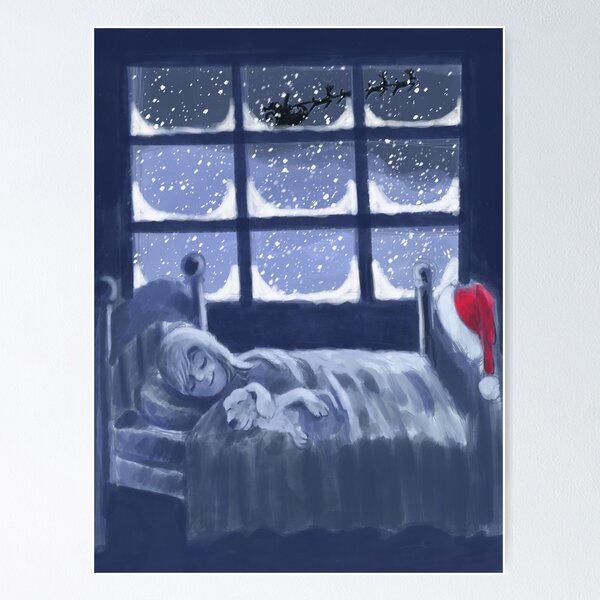 Item preview, Winter Kinder Goodnight designed and sold by TheArtCave.
