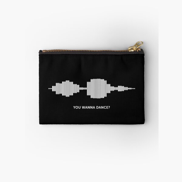 Item preview, You Wanna Dance? Sound Wave (White on Black) designed and sold by STUDIO-72.