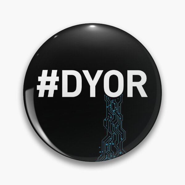 Item preview, #DYOR Do Your Own Research, Funny Crypto And Investment Influencer Design designed and sold by emmjott.
