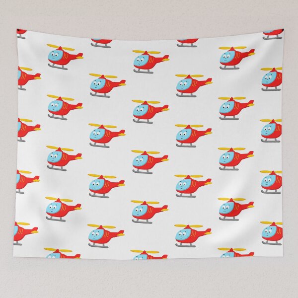 Item preview, Red Helicopter Chopper for Kids designed and sold by samshirts.