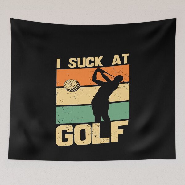Item preview, I Suck At Golf Funny Golfing designed and sold by ZiesMerch.