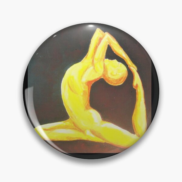 Item preview, Yoga Pose meditation healing exercise calm peaceful space designed and sold by ChambersArtwork.