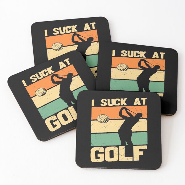 Item preview, I Suck At Golf Funny Golfing designed and sold by ZiesMerch.