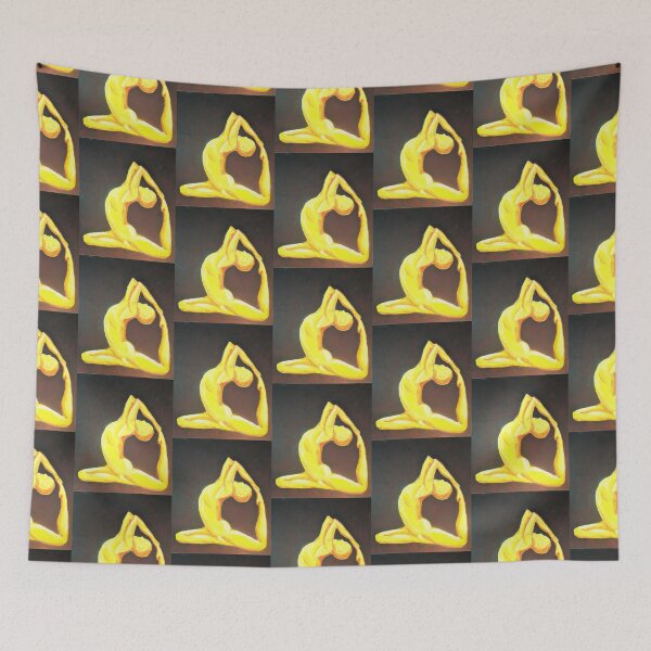 Item preview, Yoga Pose meditation healing exercise calm peaceful space designed and sold by ChambersArtwork.