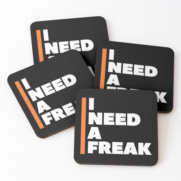 Item preview, I NEED A FREAK typography    designed and sold by TrulyYourss.