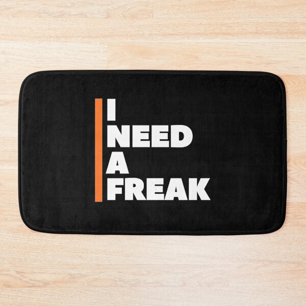 Item preview, I NEED A FREAK typography    designed and sold by TrulyYourss.