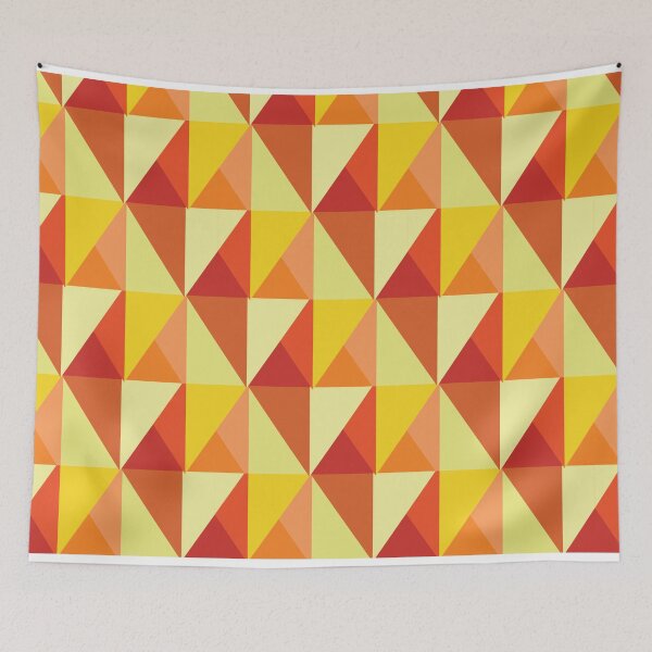 Item preview,  Low poly monochromatic retro geometric seamless pattern| surface design designed and sold by Jasmine Blooms Designs.
