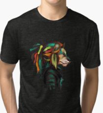 lion with dreads shirt