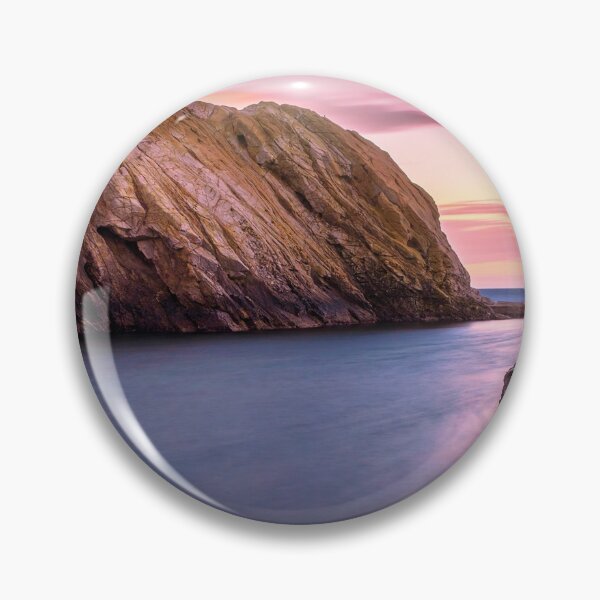 Item preview, Blue pools Bermagui in a winter Sunset glow designed and sold by celticfae01.