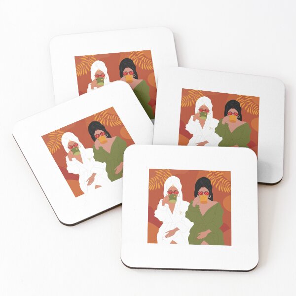 Item preview, Tea drinking friends designed and sold by NoelNimmad.