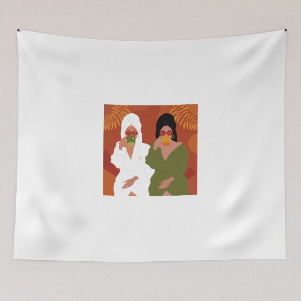Item preview, Tea drinking friends designed and sold by NoelNimmad.