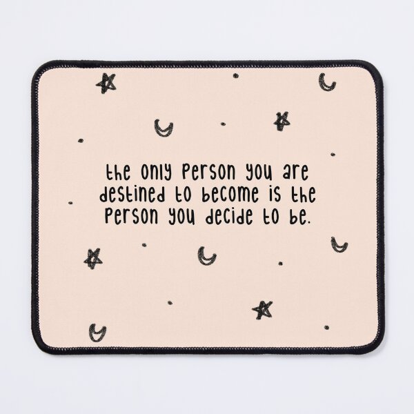 Item preview, The only person you are destinied designed and sold by fairylily.