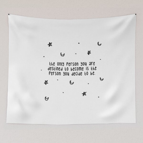 Item preview, The only person you are destinied designed and sold by fairylily.